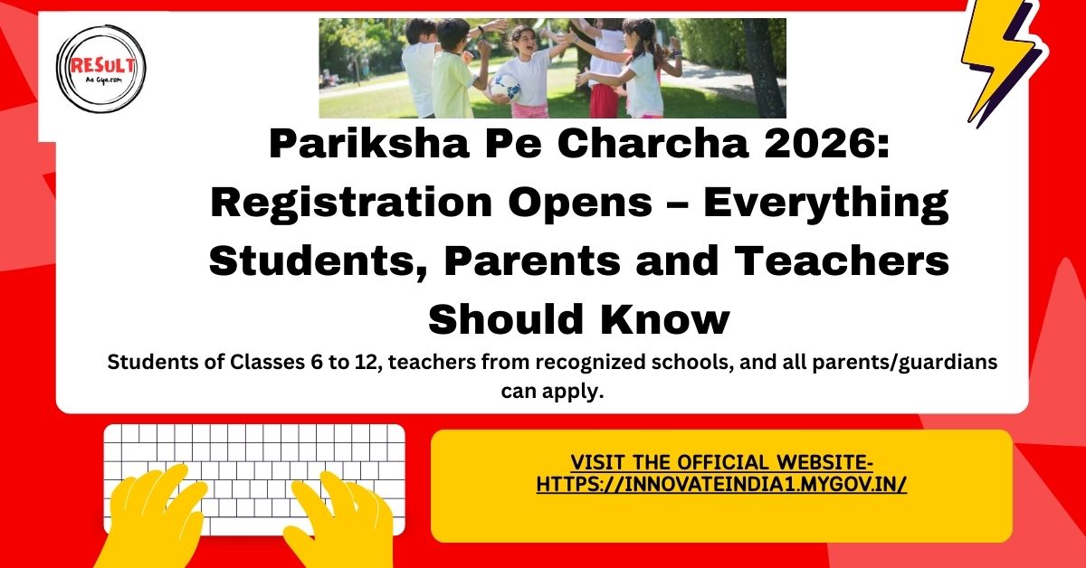 Pariksha Pe Charcha 2026: Registration Opens